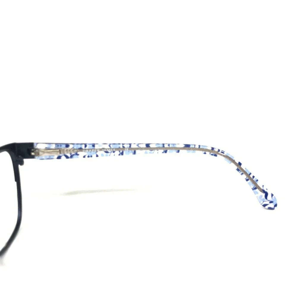 Draper James Eyeglasses Frames DJ1002 414 INDIGO Blue Clear Cat Eye 49-16-130
